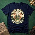 Senior Band Mom Green Patch T-shirt