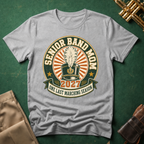 Senior Band Mom Green Patch T-shirt