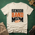 Senior Band Mom Large Text T-shirt