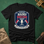 Senior Band Mom Navy Patch T-shirt