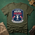 Senior Band Mom Navy Patch T-shirt