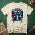 Senior Band Mom Navy Patch T-shirt