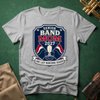 Senior Band Mom Navy Patch T-shirt