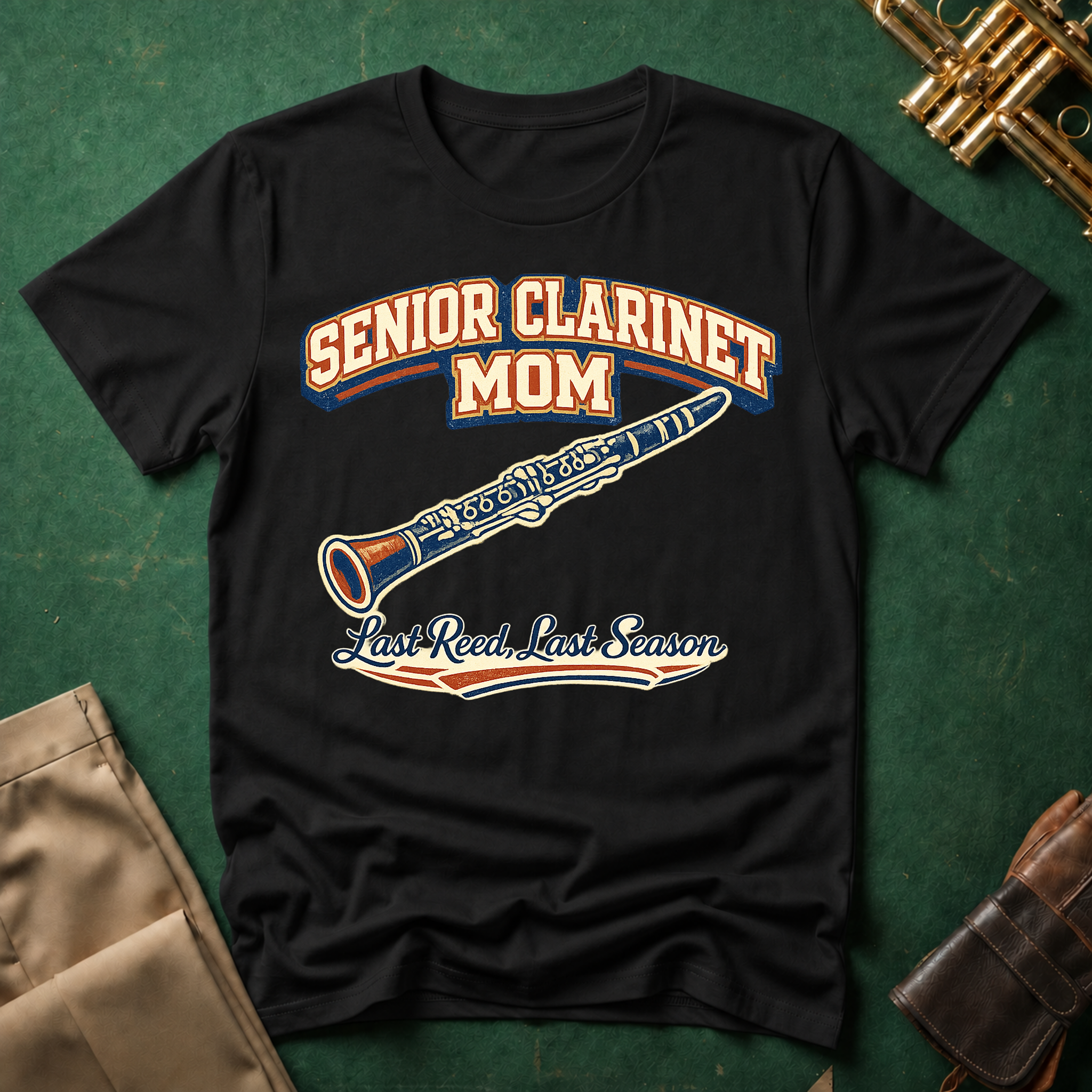Senior Clarinet Mom Last Reed Last Season T-shirt