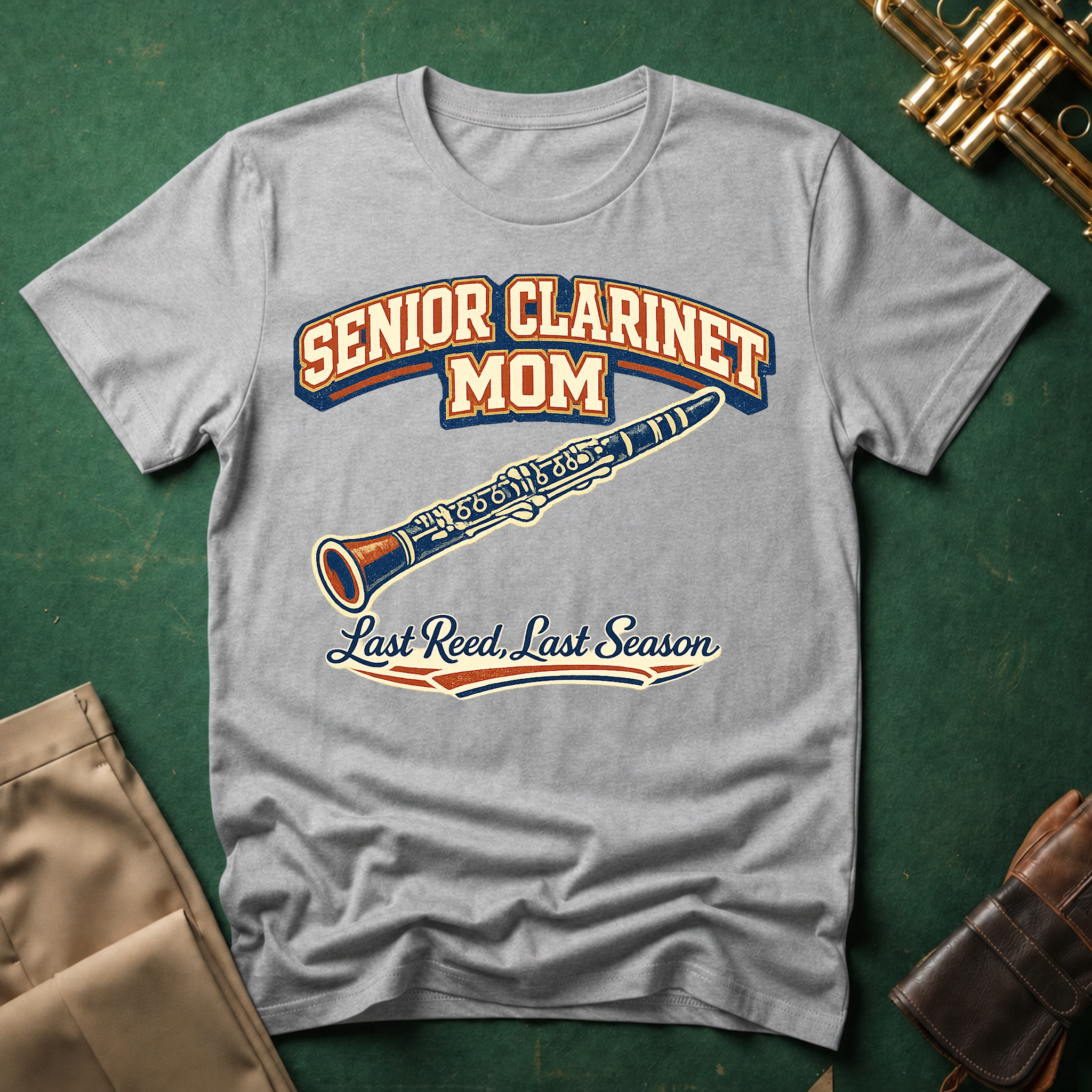 Senior Clarinet Mom Last Reed Last Season T-shirt