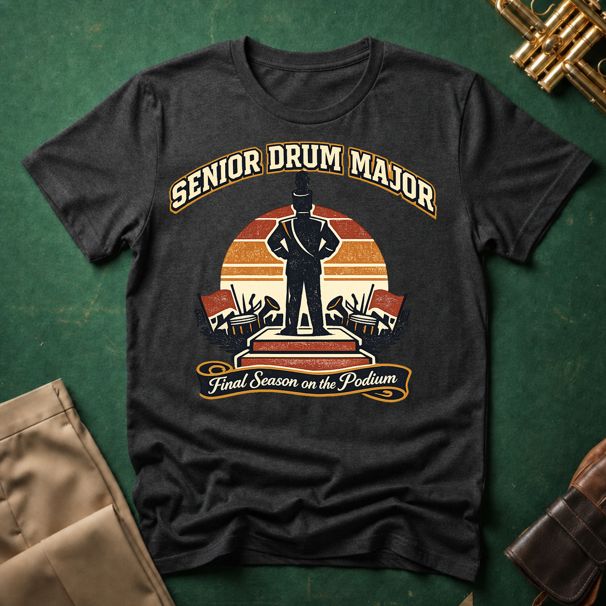 Drum Major Final Season on the Podium T-shirt