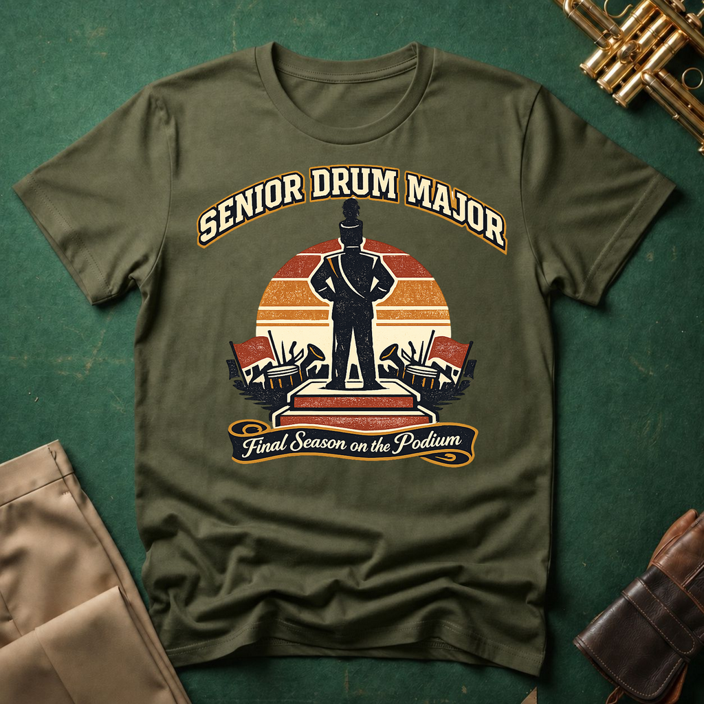 Drum Major Final Season on the Podium T-shirt