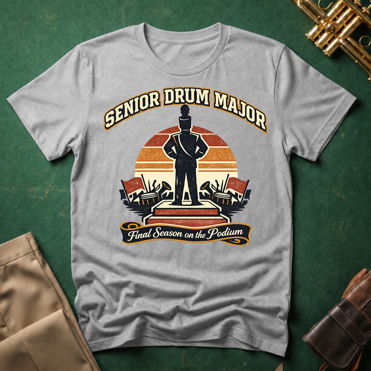 Drum Major Final Season on the Podium T-shirt
