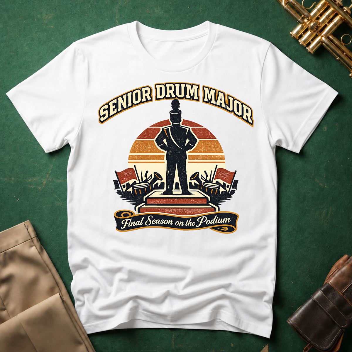Drum Major Final Season on the Podium T-shirt