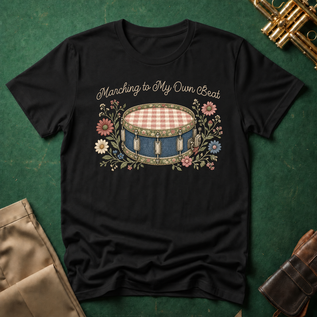 Snare Drum Marching to My Own Beat T-shirt