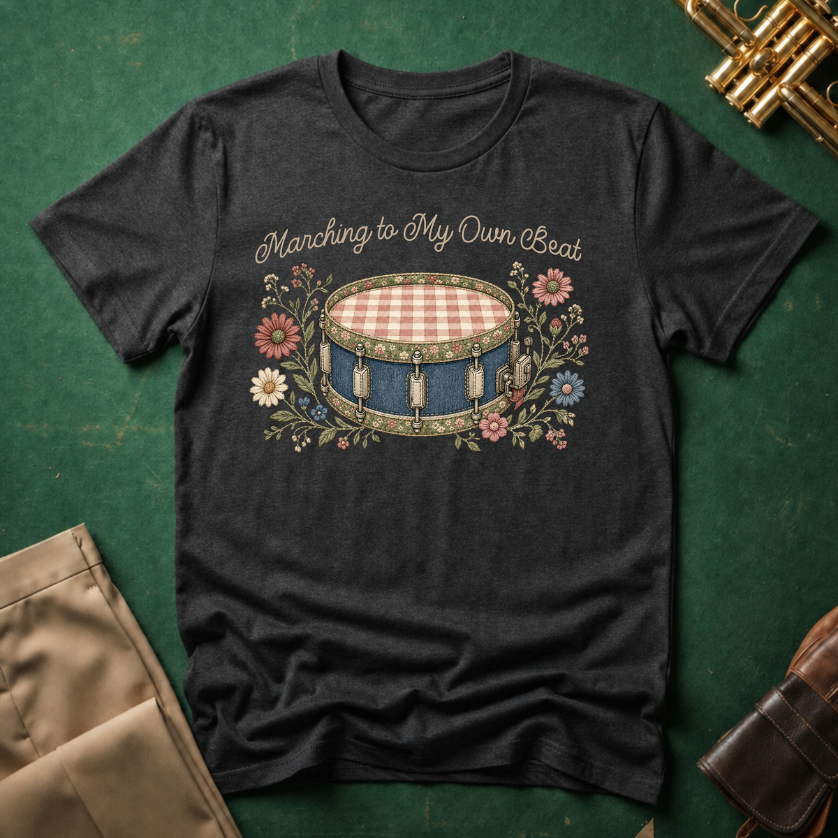 Snare Drum Marching to My Own Beat T-shirt