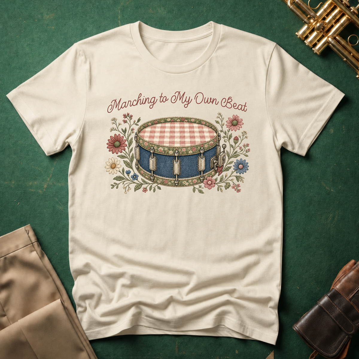 Snare Drum Marching to My Own Beat T-shirt