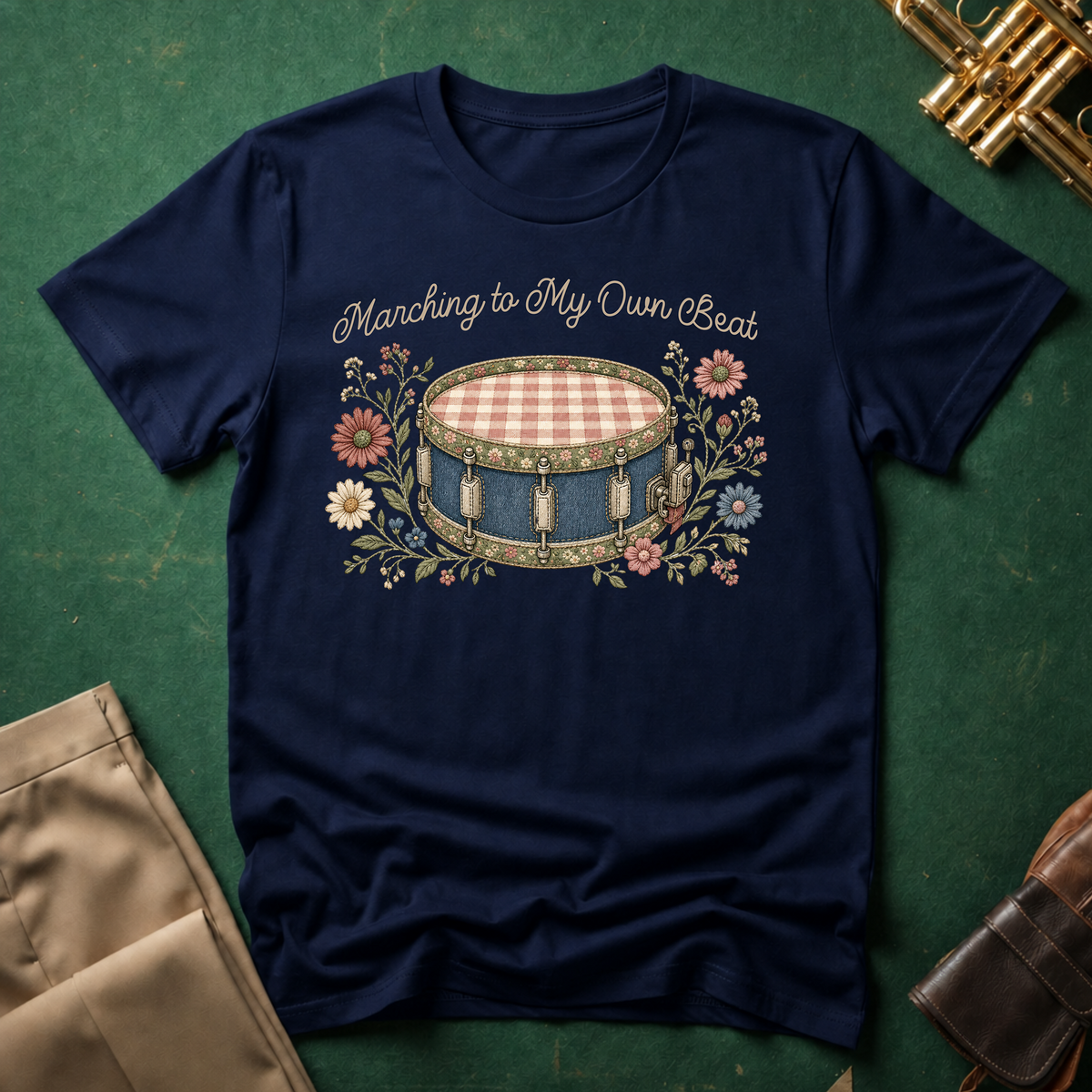 Snare Drum Marching to My Own Beat T-shirt
