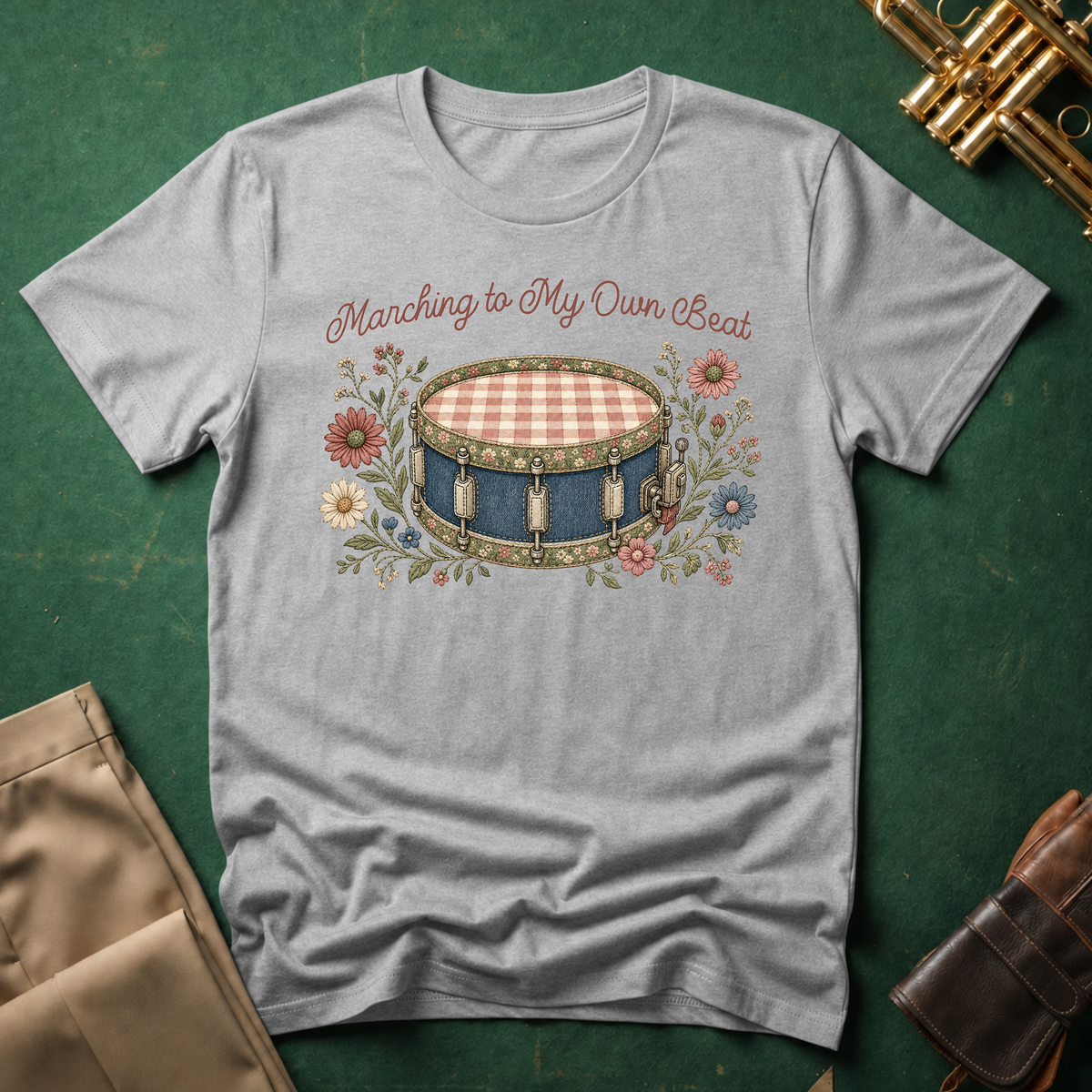 Snare Drum Marching to My Own Beat T-shirt