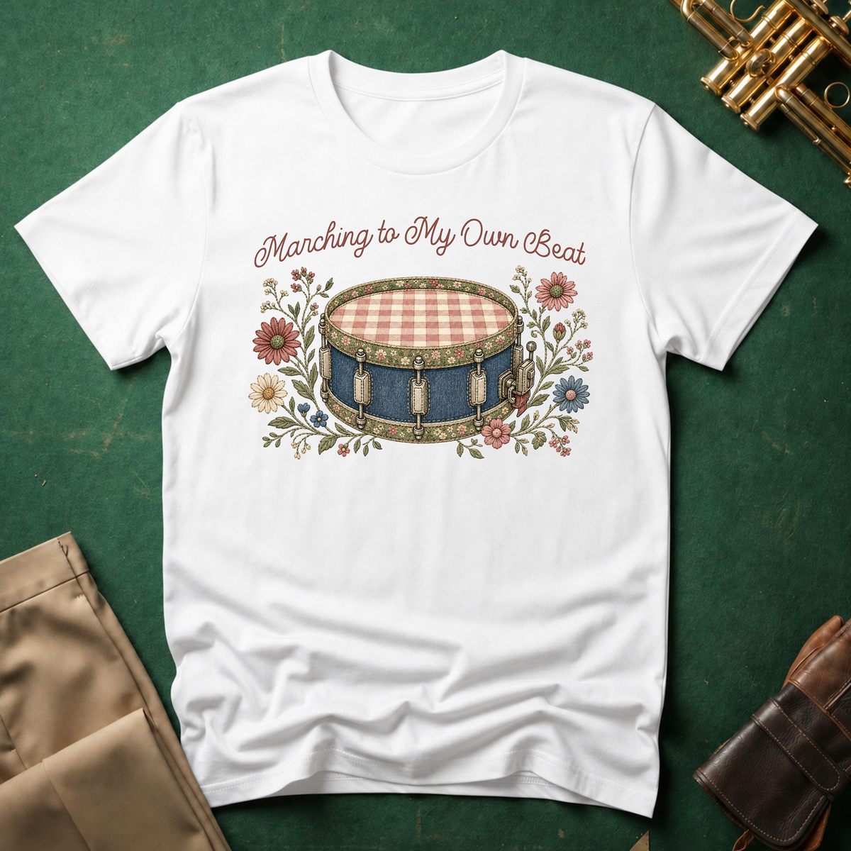 Snare Drum Marching to My Own Beat T-shirt