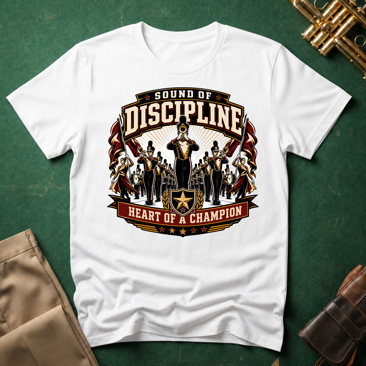 Sound of Discipline Heart of a Champion T-shirt