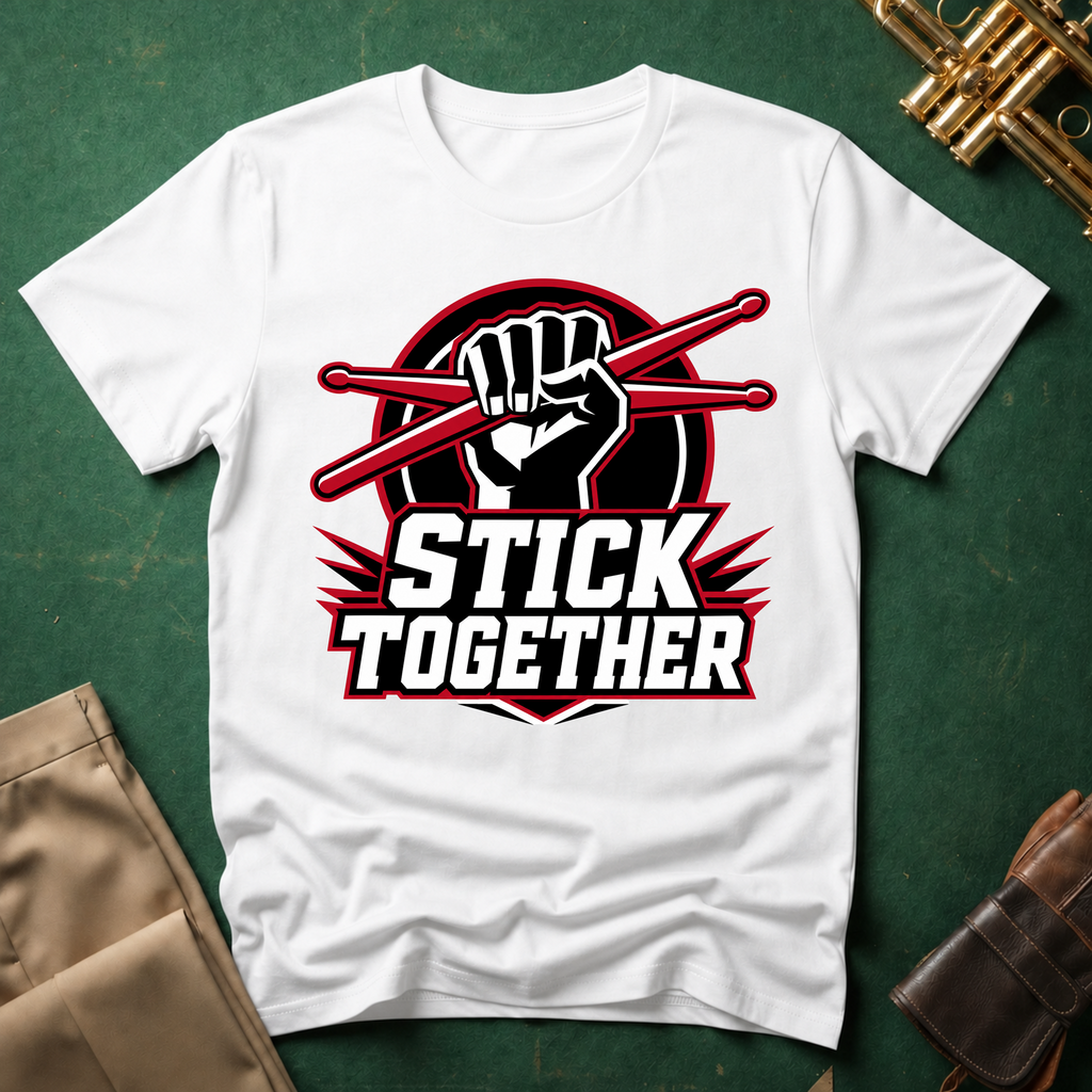 Stick Together Drums T-shirt