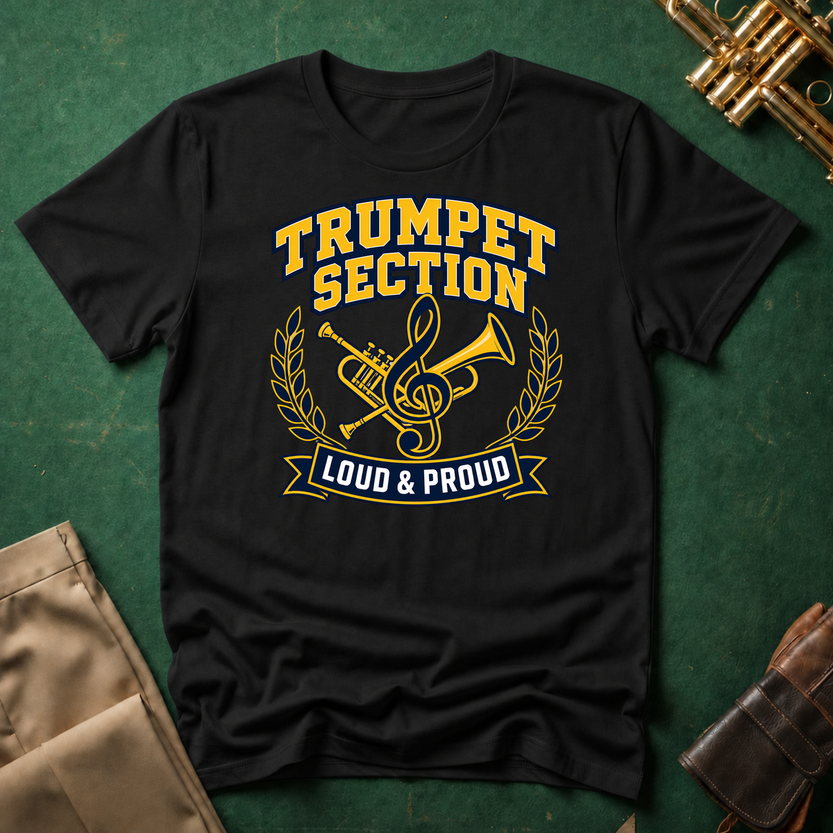 Trumpet Section Loud and Proud T-shirt
