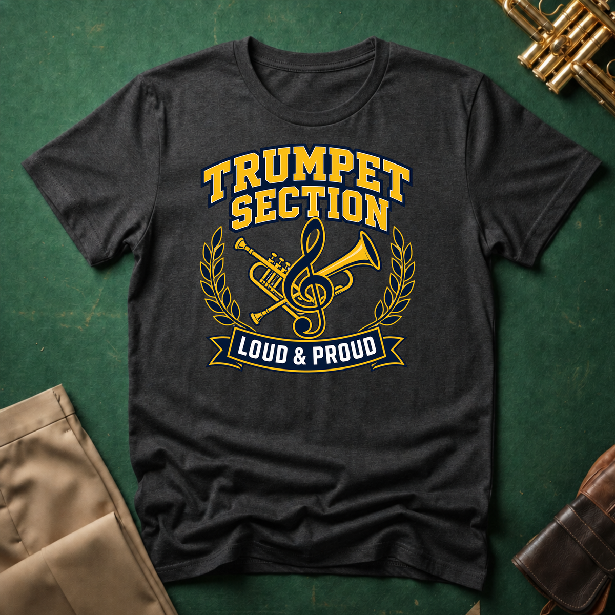 Trumpet Section Loud and Proud T-shirt