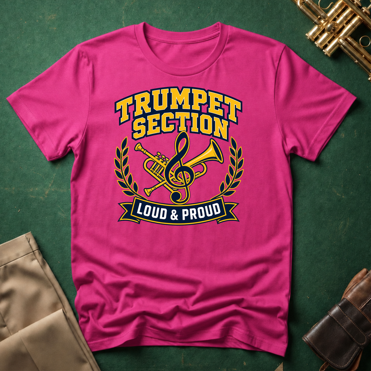 Trumpet Section Loud and Proud T-shirt