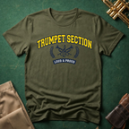 Trumpet Section Loud and Proud T-shirt