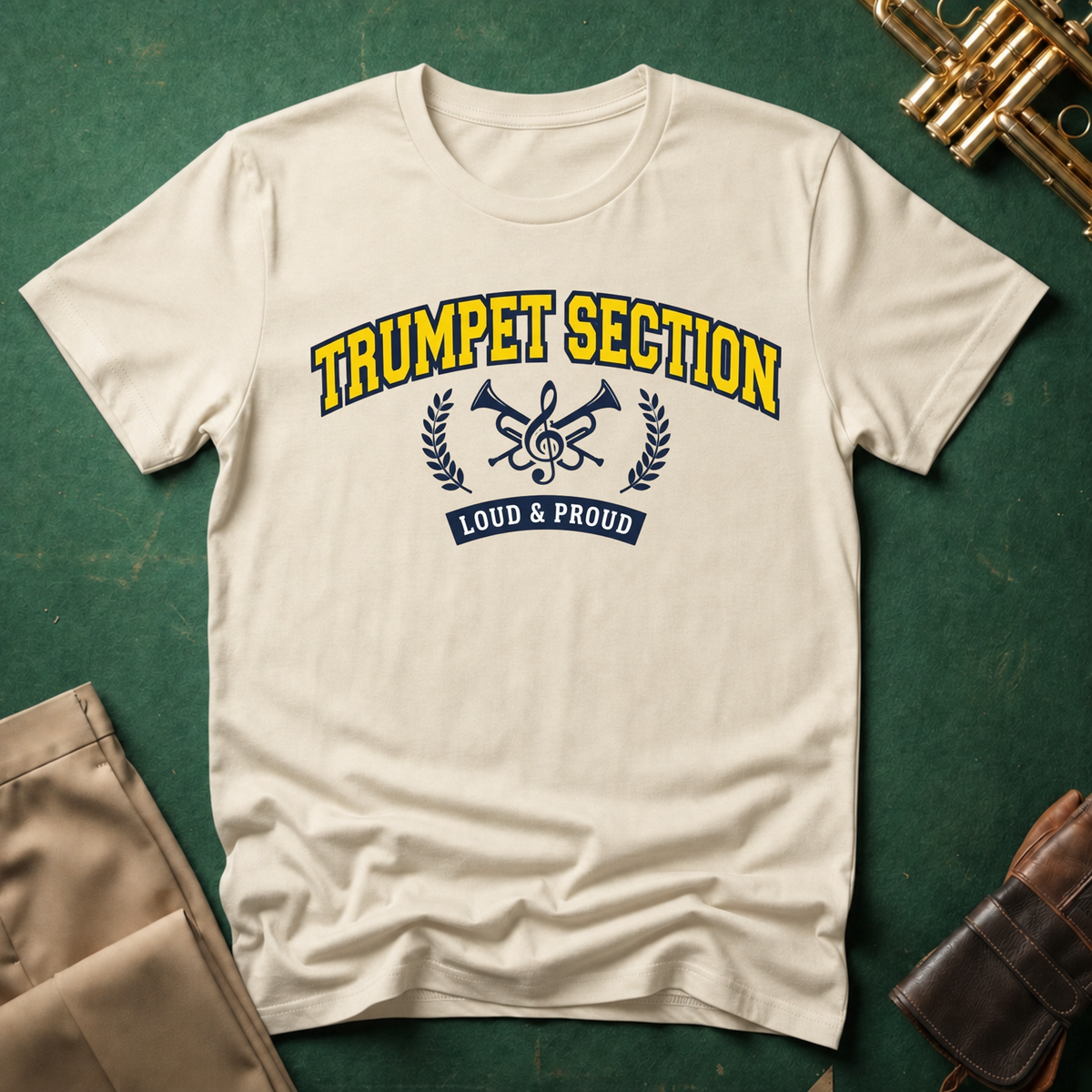 Trumpet Section Loud and Proud T-shirt