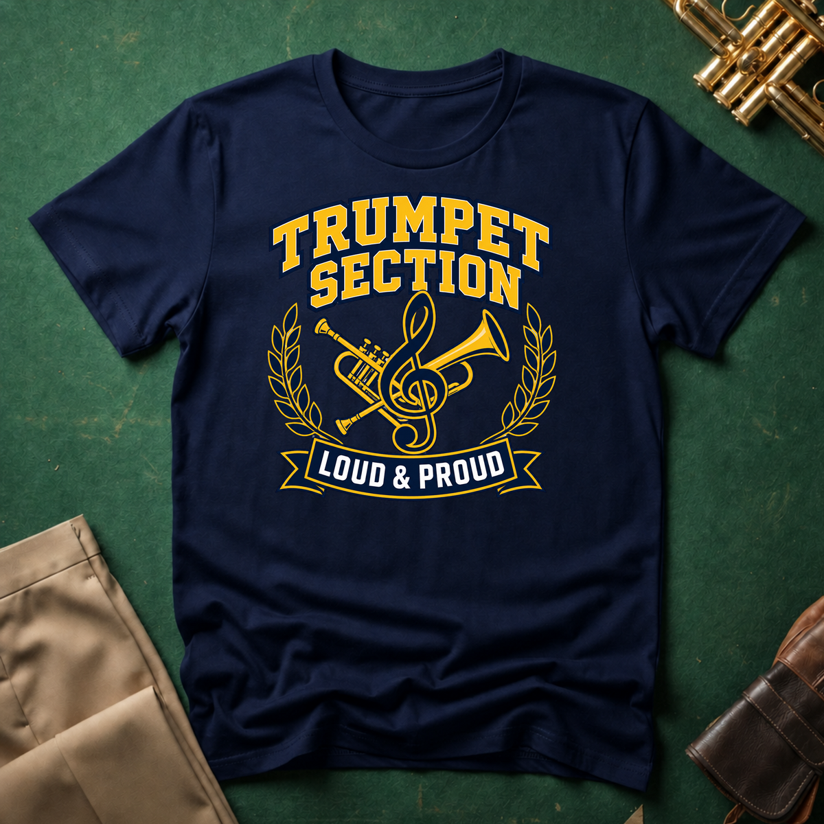Trumpet Section Loud and Proud T-shirt