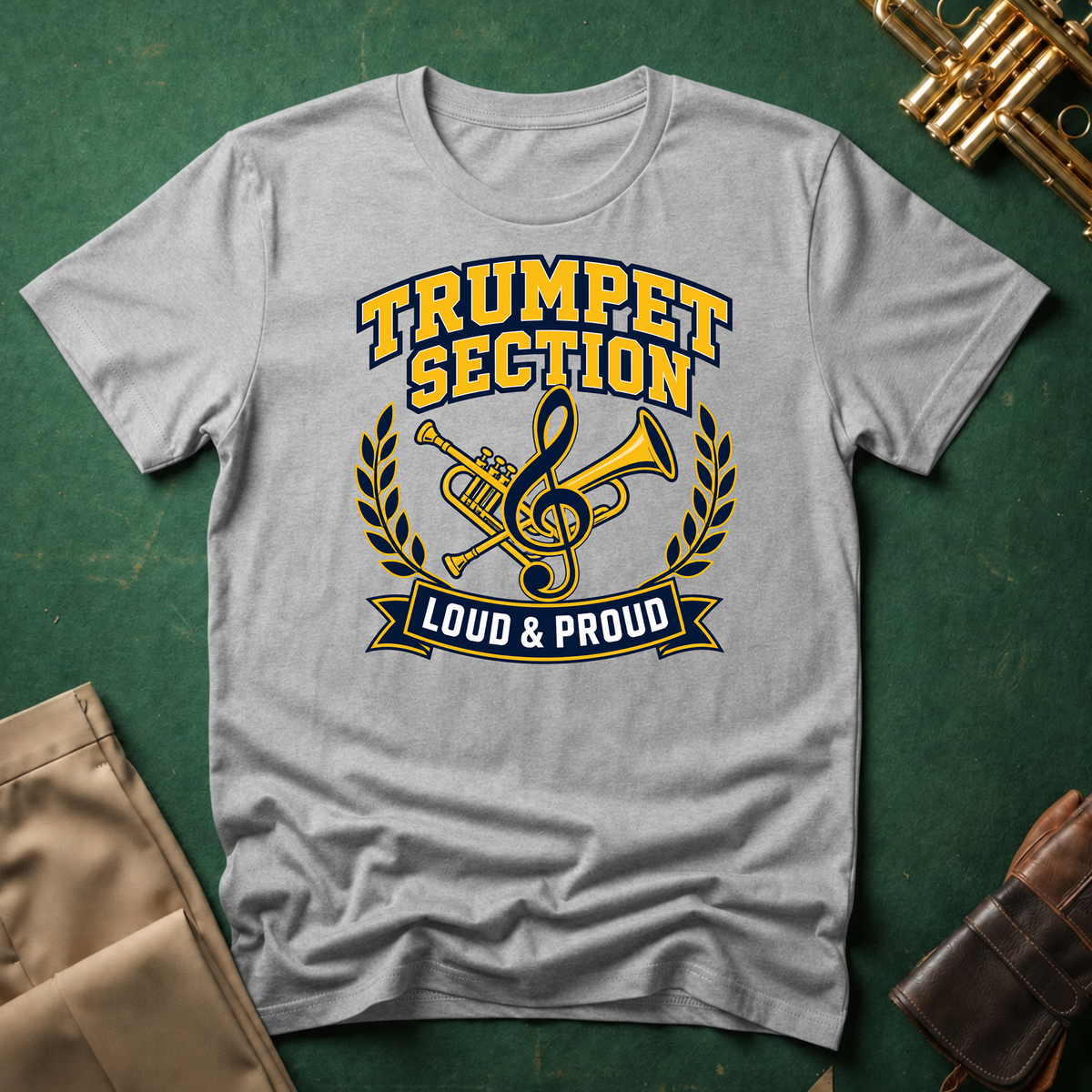 Trumpet Section Loud and Proud T-shirt