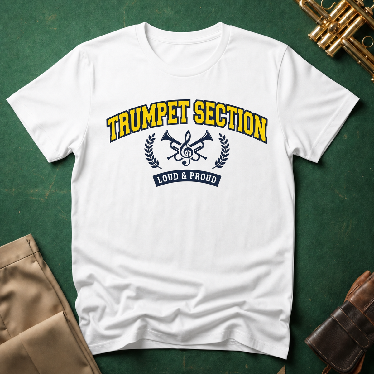 Trumpet Section Loud and Proud T-shirt