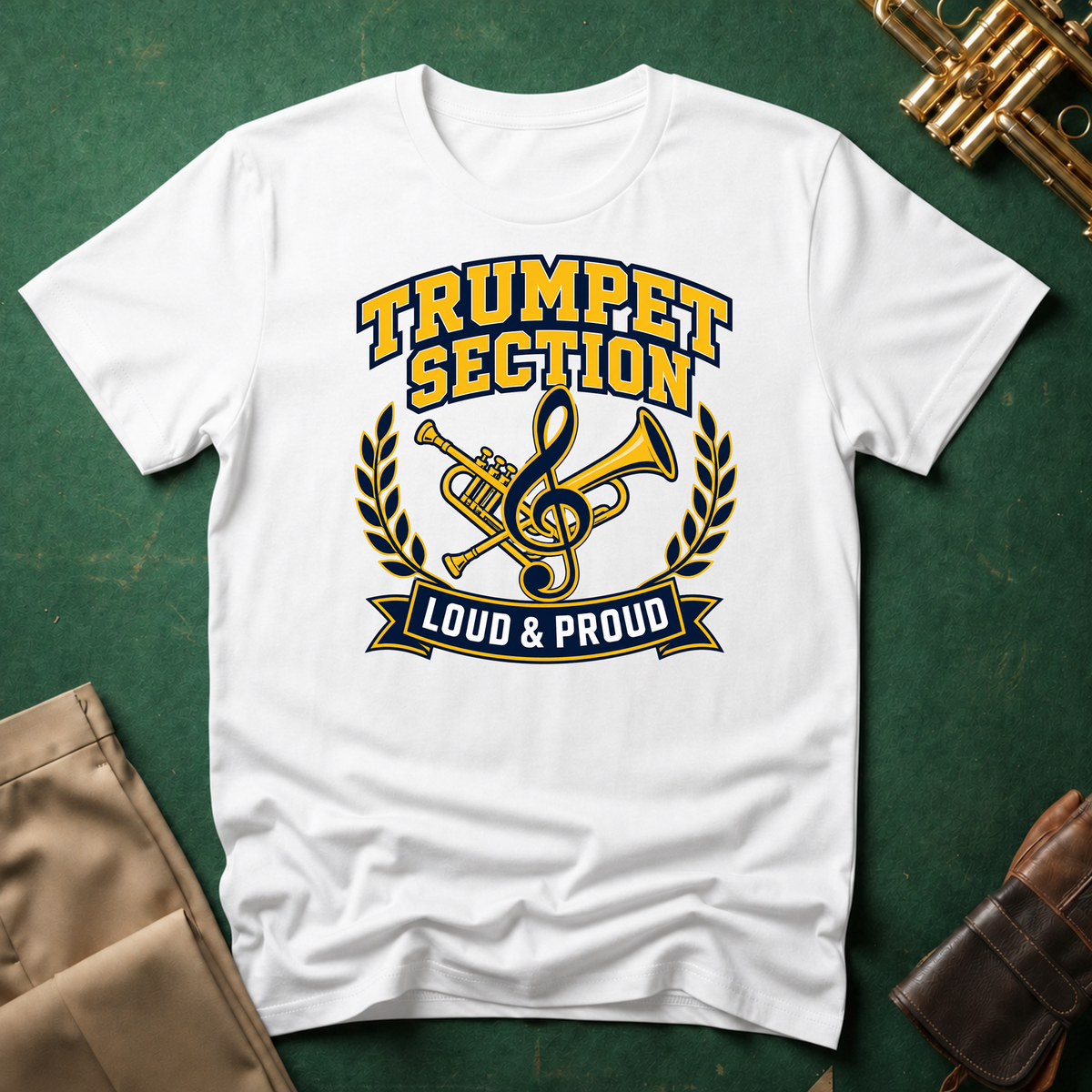 Trumpet Section Loud and Proud T-shirt