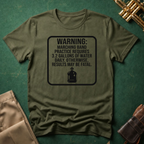 Warning Marching Band Practice Requires 3.2 Gallons of Water T-shirt