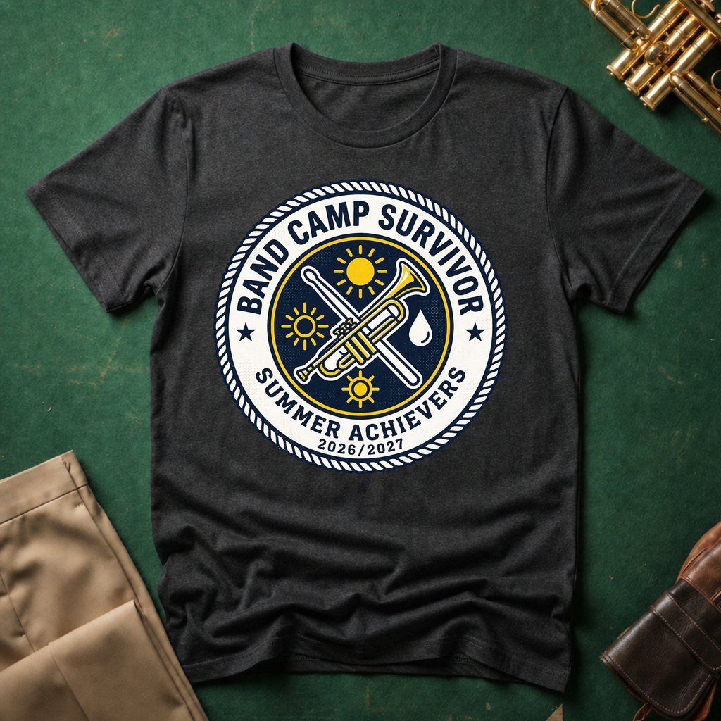 Band Camp Survivor Summer Achiever 26/27 T-shirt