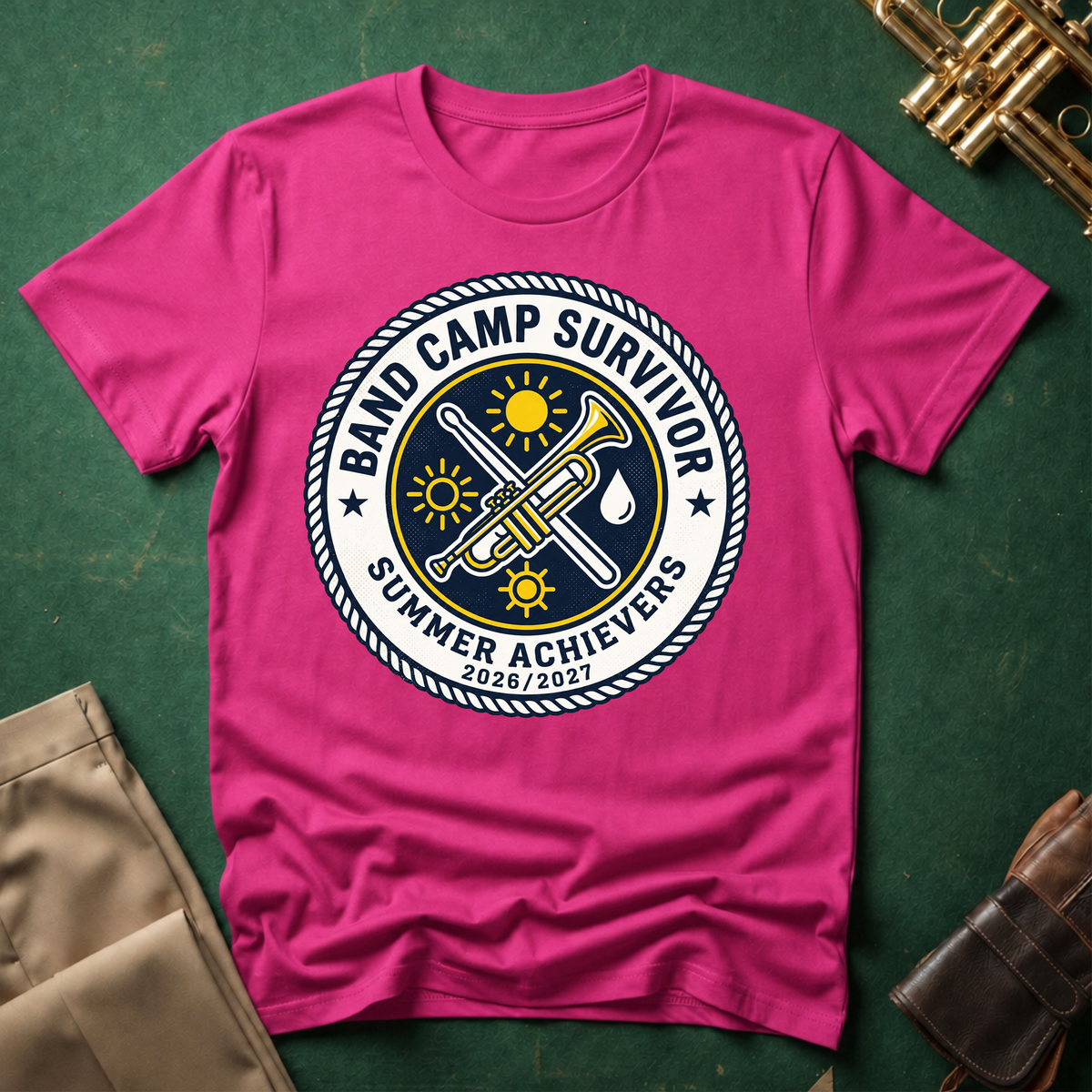 Band Camp Survivor Summer Achiever 26/27 T-shirt