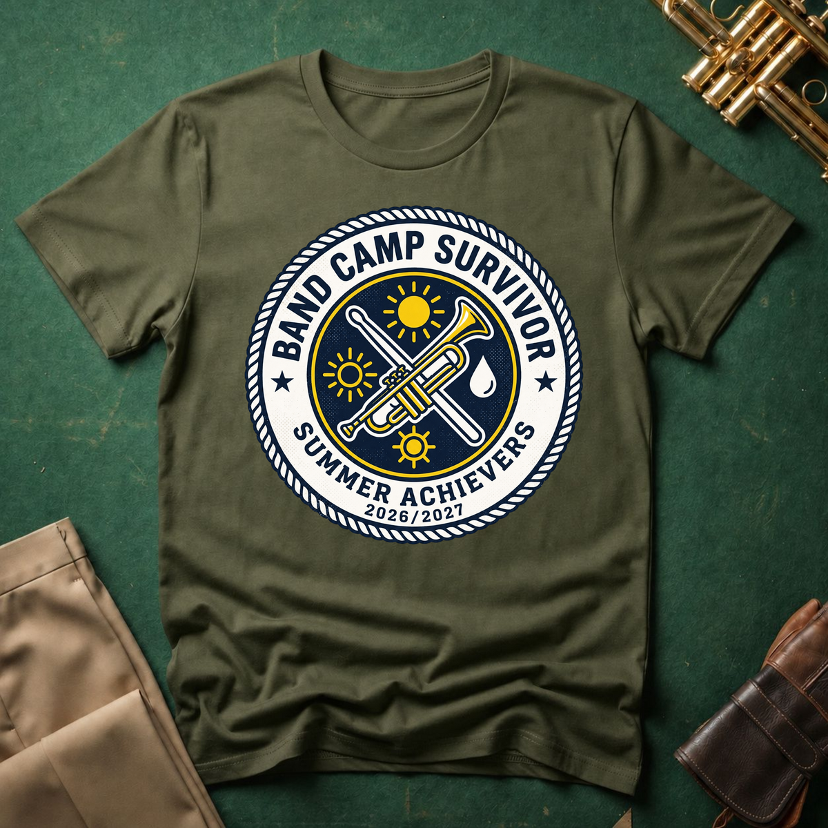 Band Camp Survivor Summer Achiever 26/27 T-shirt