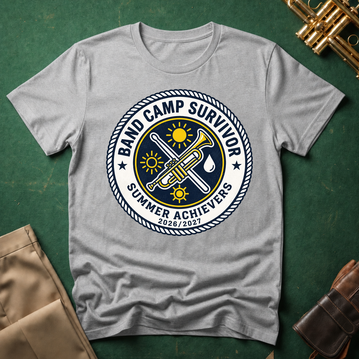 Band Camp Survivor Summer Achiever 26/27 T-shirt
