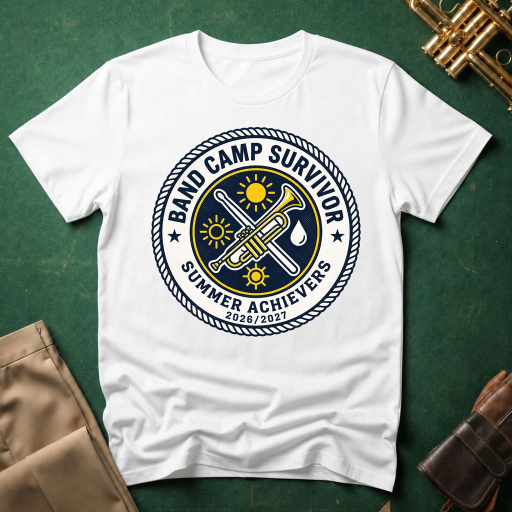Band Camp Survivor Summer Achiever 26/27 T-shirt