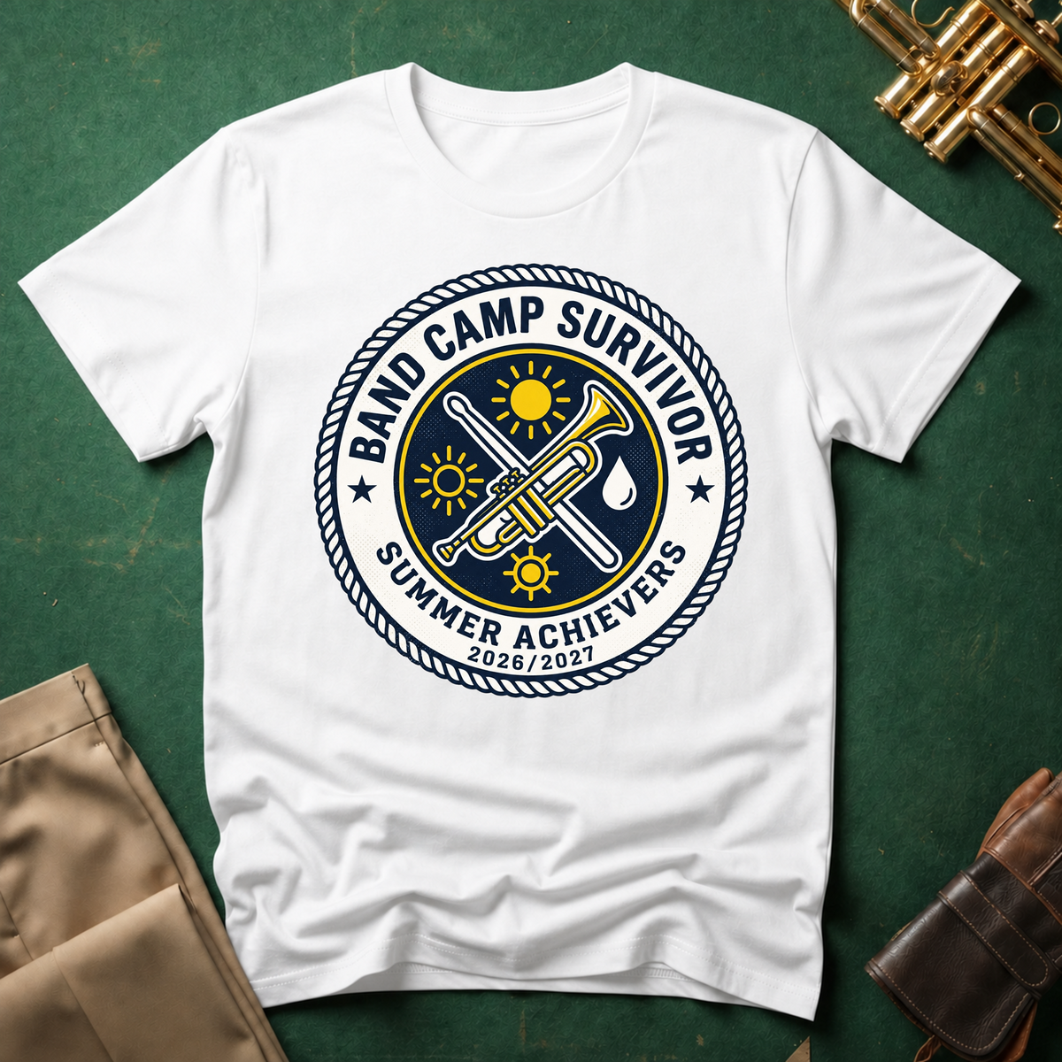 Band Camp Survivor Summer Achiever 26/27 T-shirt