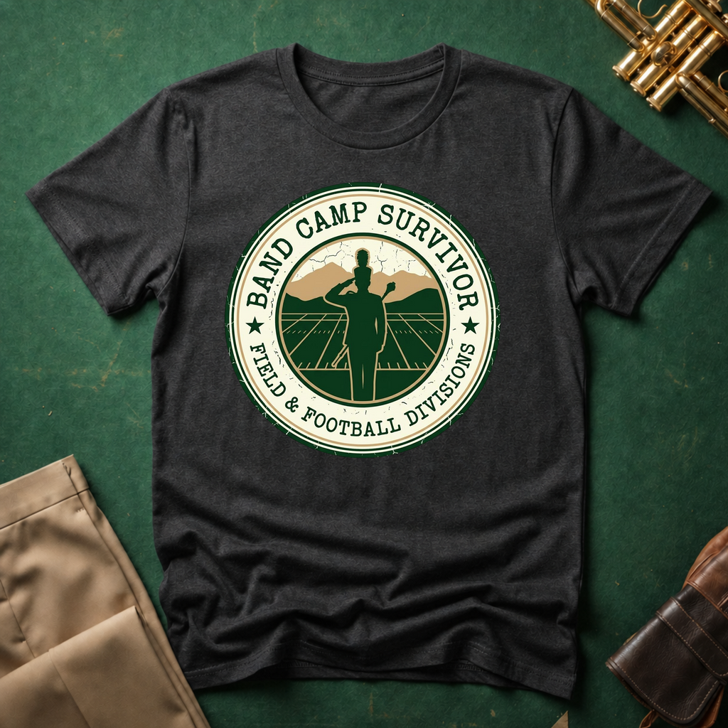 Band Camp Survivor Field and Football Division T-shirt