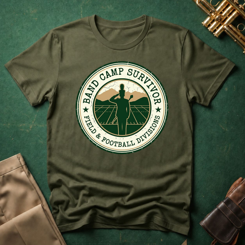 Band Camp Survivor Field and Football Division T-shirt