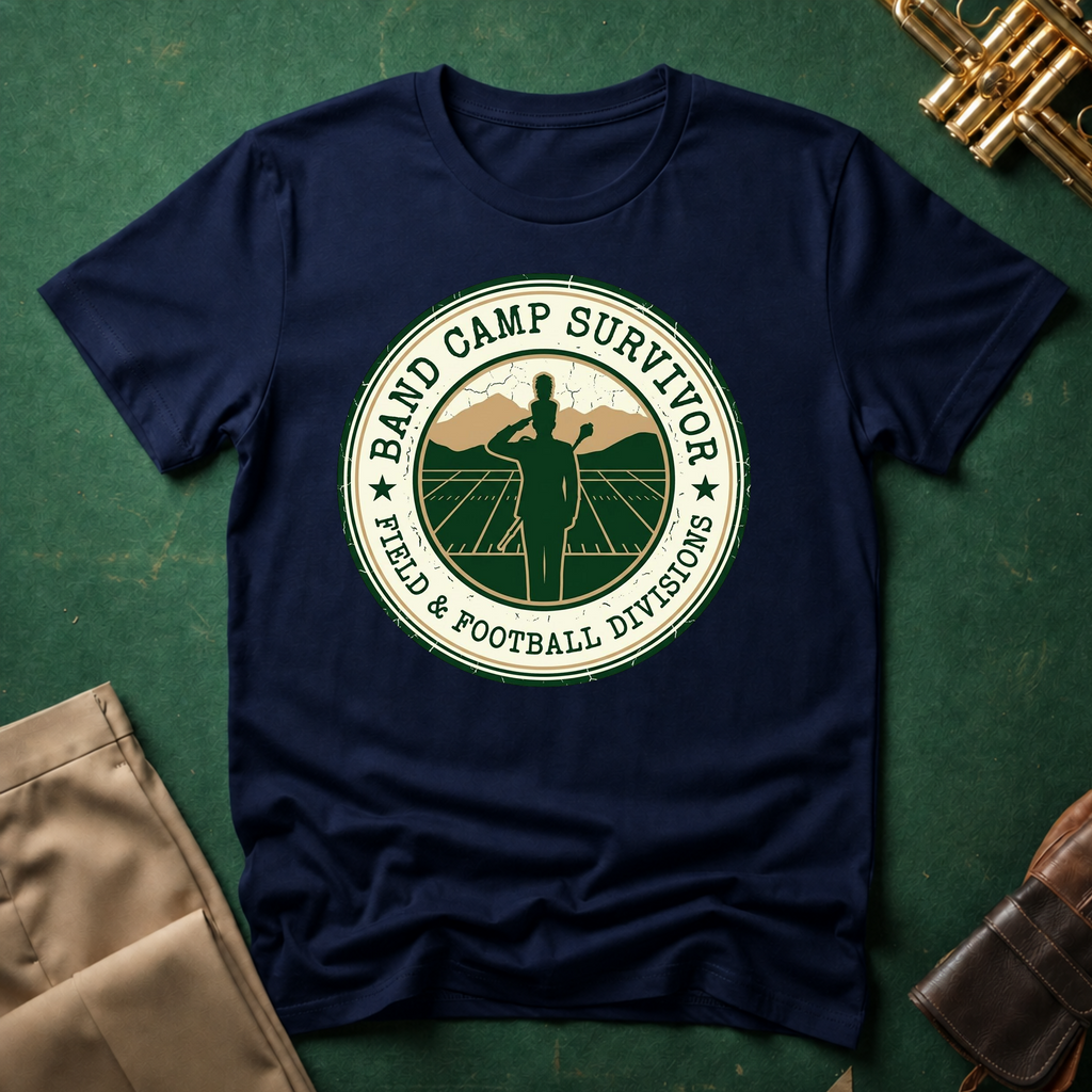 Band Camp Survivor Field and Football Division T-shirt
