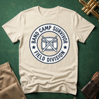 Band Camp Survivor Field Division with Snare Drum T-shirt