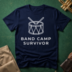 Band Camp Survivor Snare Drum T-shirt