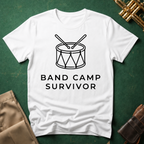 Band Camp Survivor Snare Drum T-shirt