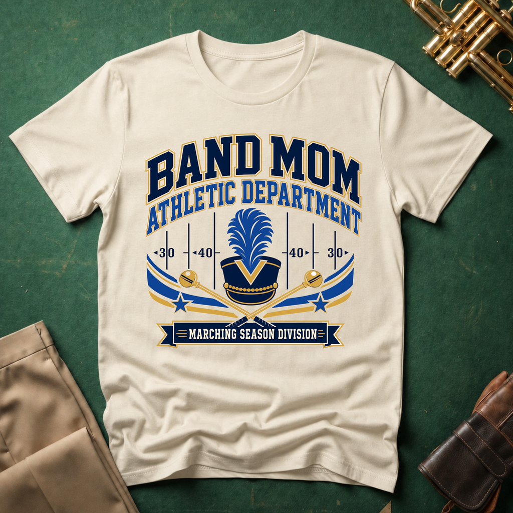 Band Mom Athletic Department T-shirt