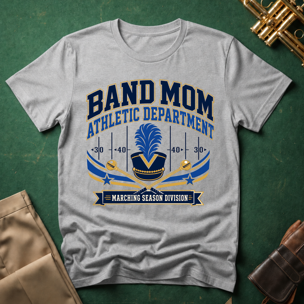 Band Mom Athletic Department T-shirt