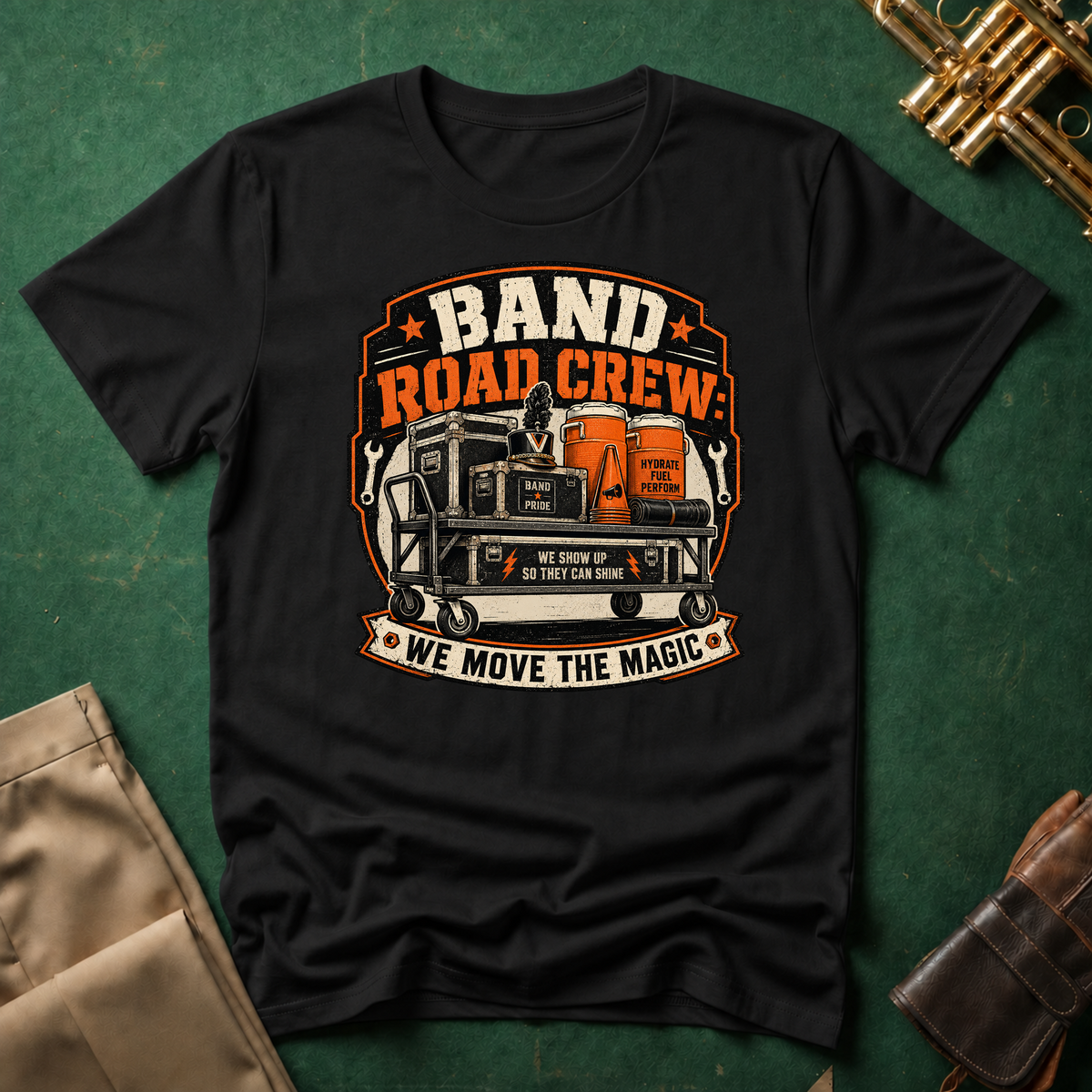 Band Road Crew We Move the Magic T-shirt