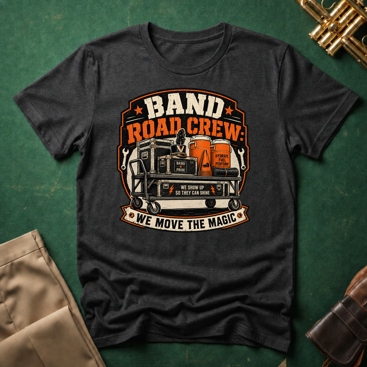Band Road Crew We Move the Magic T-shirt