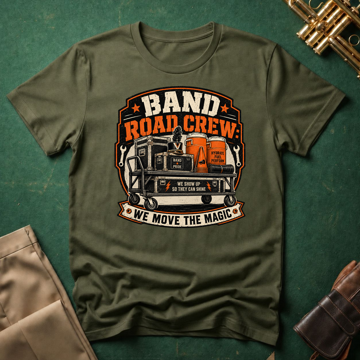 Band Road Crew We Move the Magic T-shirt