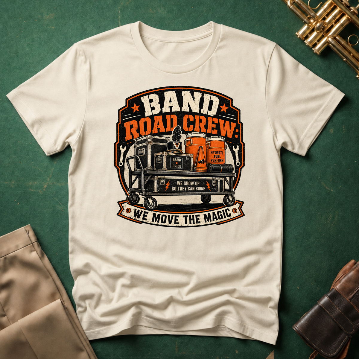 Band Road Crew We Move the Magic T-shirt