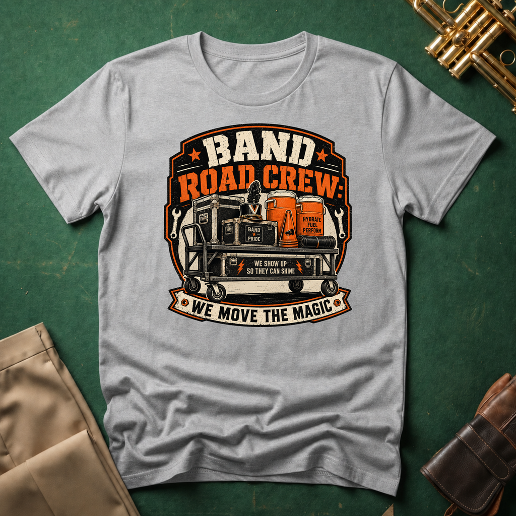 Band Road Crew We Move the Magic T-shirt